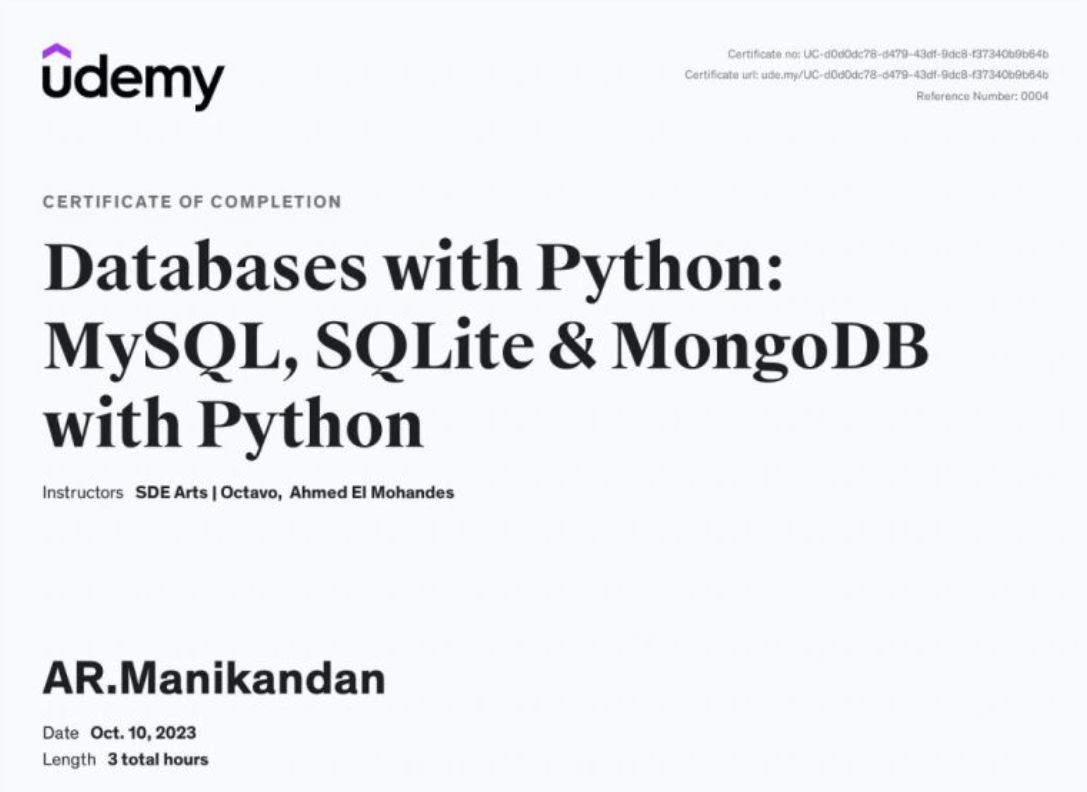 Python Certification